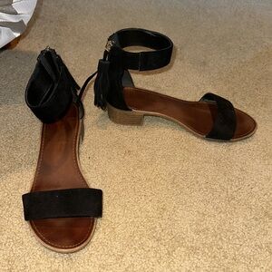 Black sandals